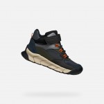 GEOX ΑΓΟΡΙ ΜΠΟΤΑΚΙ  J56NBA 0ME22 C0033  ΜΑΥΡΟ ΣΤΡΑΤΙΩΤΙΚΟ